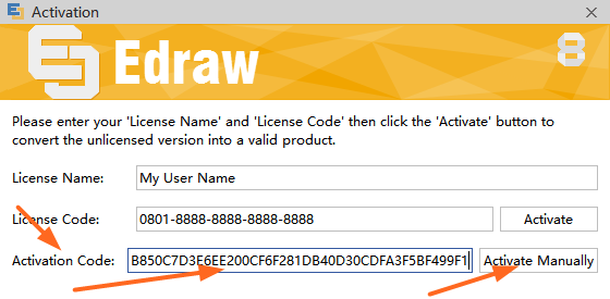 serial key for edraw max online