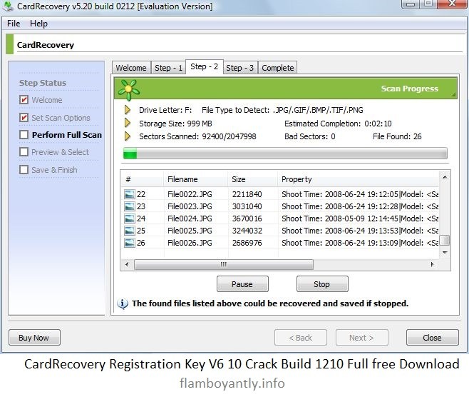 Product key for cardrecovery v6.10